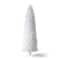 9ft. Unlit White Pencil Tinsel Artificial Christmas Tree